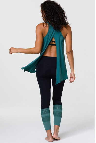 Image Title Onzie Tie Back Tank - Pale Cacti